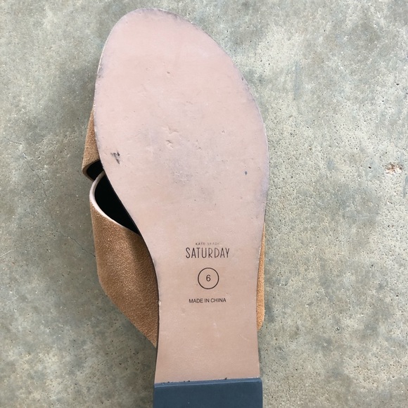 Kate Spade Saturday Suede Sandals - Picture 2 of 2